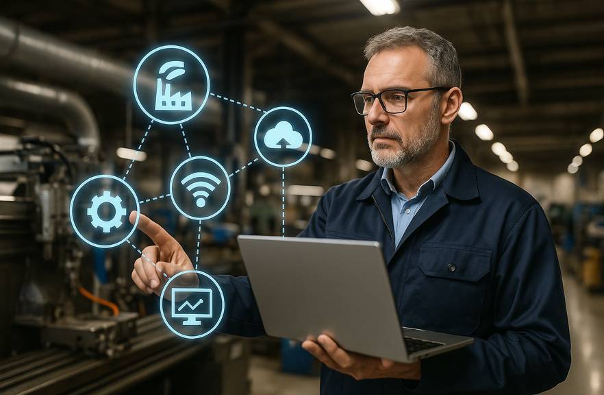 IoT in Maakindustrie 5 Praktijklessen Veranderen in de maakindustrie 5 praktijklessen