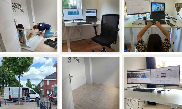 collage thuiswerkplekken_edit collage thuiswerkplekken
